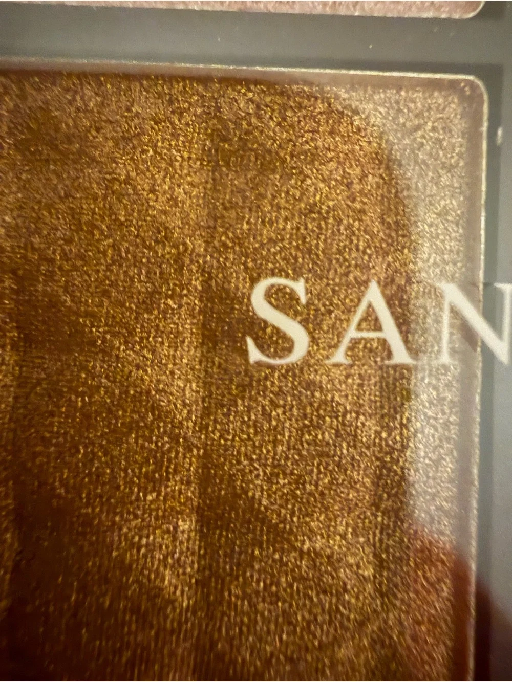 Santee Face Contour Palette featuring four pigmented shades in a black case.